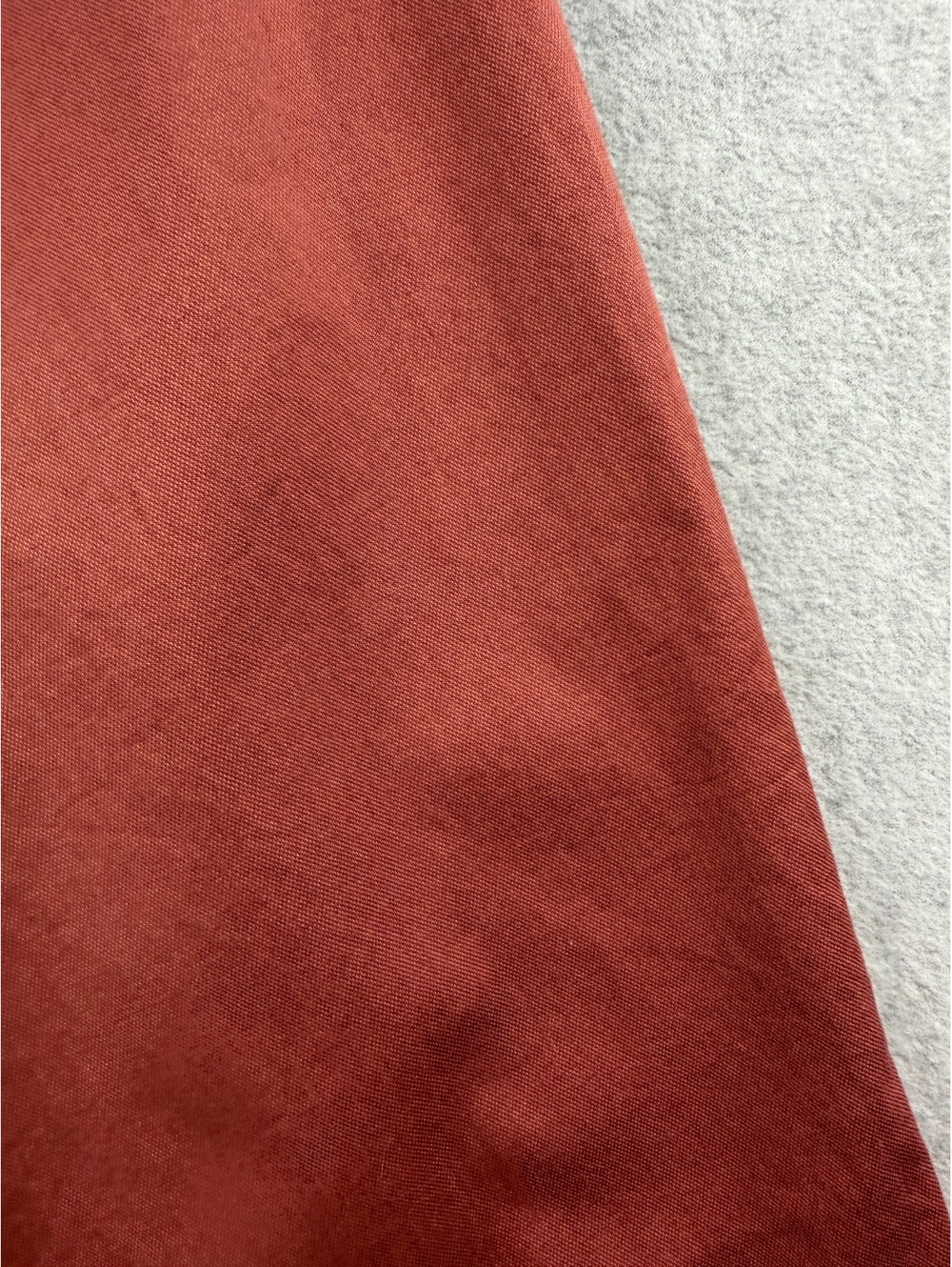 Pact Daily Twill Pants Women M Rust Organic Cotton Stretch Pull On - Picture 6 of 8